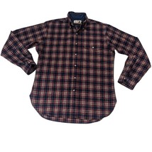 Pendleton Lobo 100% Wool Plaid Flannel Shirt Medium Button Down Vintage ... - £31.31 GBP
