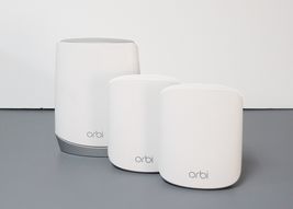 Netgear Orbi RBK653 AX3000 Wi-Fi 6 Tri-Band Mesh System (3-Pack) image 2