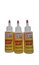 (3) WOOD GLUE SUPER GLUE 2 OZ. BOTTLE-3 PACK - $12.86
