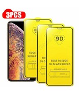 9D 3Pcs Tempered Glass For iPhone 11 12 Mini Pro Max Screen Protector Fo... - $8.40 CAD