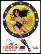 Babs Tarr Signed 2016 San Diego Comic Con Sdcc Souvenir Book Wonder Woman - £19.66 GBP