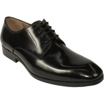 Men's Shoes Steve Madden Soft Leather upper Lace Up Parsens Black image 6