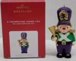 Hallmark Keepsake 2021 A Trumpeting Thank You Hallmark Employee Gift Sol... - £9.10 GBP