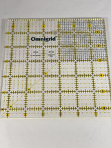 Omnigrid Omnigrip Neon Ruler  6 1/2in Square -Non Slip Quilt Ruler - $11.65