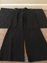 Sharagano Women&#39;s Pinstripe Dress Pants Slacks Size 8  - £31.90 GBP