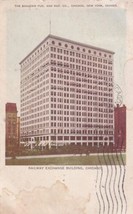 Railway Exchange Building Chicago Illinois IL 1906 UDB Postcard D45 - $2.99