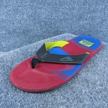 Reef  Men Flip Flop Sandals Multicolor Synthetic Slip On Size 11 Medium - $24.75