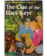 Nancy Drew #28 THE CLUE OF THE BLACK KEYS hcdj TRUE FIRST PRINT Farah Va... - £79.93 GBP