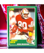 1989 Score FOOTBALL Jerry Rice 49ERS #221 NR-MNT - £1.43 GBP