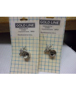 marine VHF radio connector for RG58U part no.74F-9  Gold Line (PAIR) - $187.92 MXN