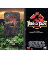 Jurassic Park &amp; The Lost World Jurassic Park (2 VHS movies Tapes) - $8.06 CAD