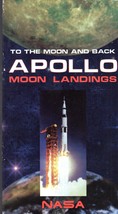 NASA  - To The Moon And Back Apollo Moon Landings (NASA -VHS Tape) - £4.52 GBP