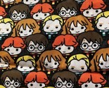 HARRY POTTER FABRIC Harry Potter Characters CAMELOT QUILTING COTTON  2/3... - £14.36 GBP