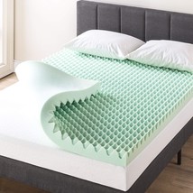 Best Price Mattress 4 Inch Egg Crate Memory Foam Mattress, US Certified, King - £124.69 GBP