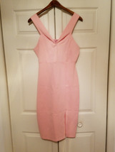 Charlotte Russe Pink Ladies Size Large Slim Fitting Summer Dress (NEW) - £20.93 GBP