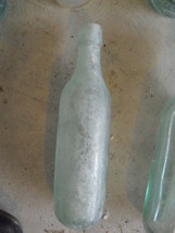 Vintage Glass Bottle Round Bottom No Markings LOOK #2 - £17.40 GBP
