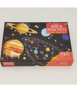 Usborne Astronomy Set Fold-out Solar System Book + 200 Piece Jigsaw Puzzle - £13.50 GBP