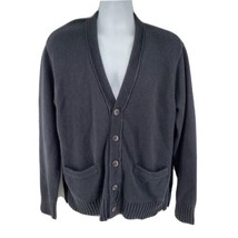 Ralph Lauren Denim & Supply Cardigan Sweater Size XL Black Cotton - £90.63 GBP