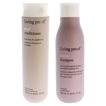 Living Proof No Frizz Conditioner and Restore Shampoo - Dry or Damaged H... - $40.49