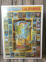 Vintage 1996 Great Brewers of California 1000 pcs. Puzzle by White Mount... - $38.81