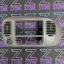 1999 - 2003 F150 Expedition F250 Ford Dash Climate Control Radio Bezel Grey - $59.95