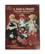 VTG A Doll A Month Crotchet Pattern Booklet 1082 American School Of Need... - $22.49 CAD