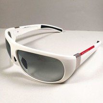 Prada SPS 03? White Sport Sunglasses Linea Rossa Red Logo - $134.99