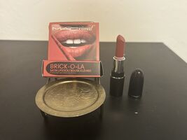 MAC MACximal Sleek Satin Lipstick #826 BRICK-O-LA SATIN LIPSTICK ~ (MU77) - $9.90