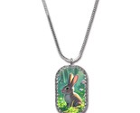 Kids Cartoon Bunny Necklace - £7.78 GBP