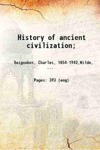 History of Ancient Civilization [Hardcover] - £30.80 GBP