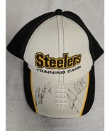 Bruce Gradkowski &amp; Jarvis Jones Signed 2014 Steelers Training Camp Hat Cap - £22.92 GBP