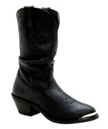 Durango Slouch Western Boots Model SW540 Black Leather Men&#39;s Cowboy Boot... - £35.20 GBP