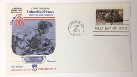 FDC 1975 Salem Poor Bicentennial American Revolution Fleetwood Gallant S... - £3.19 GBP