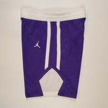 Nike Air Jordan Team Mens Size M Basketball Shorts Purple White AR4321-420 - £35.37 GBP