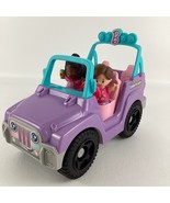 Fisher Price Little People Barbie Beach Cruiser Fun Songs Sounds with 2 ... - $39.55