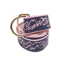 Missoni Woman&#39;s Purple Canvas w. Logo pattern Double Ring Waist BELT One... - $118.80