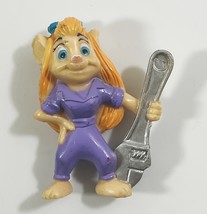 Vintage Disney Rescue Rangers Gadget Kellogg Chip and Dale 2&quot; Figure - $110.53 MXN