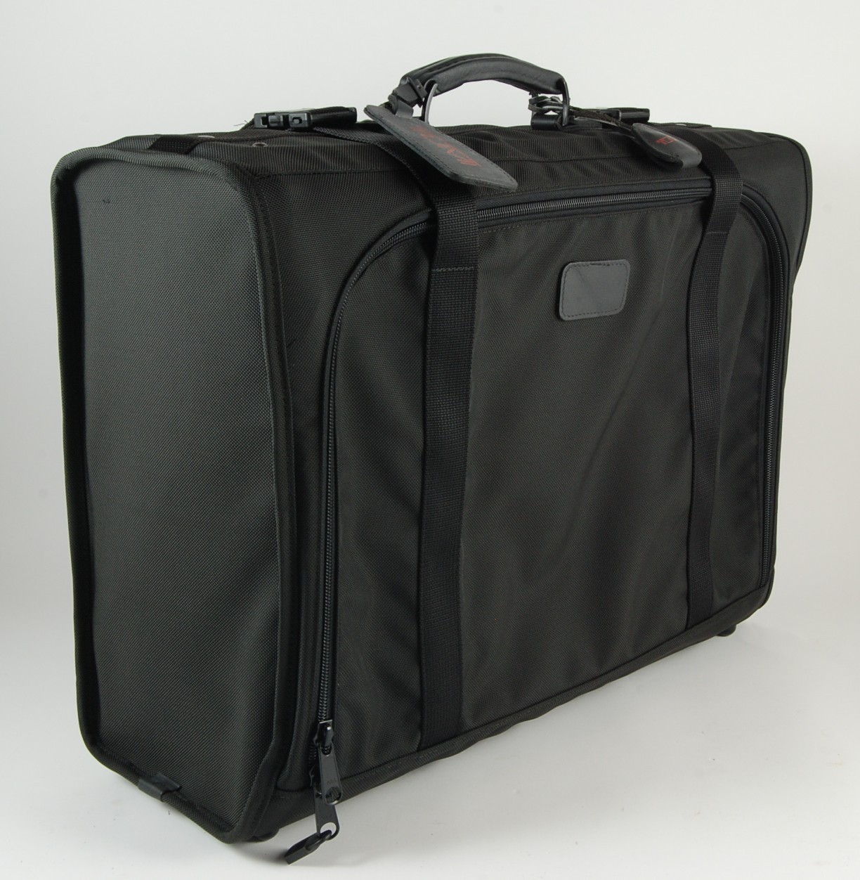 Tumi Black Canvas Suitcase Luggage Classic Style 23.5 x 17 x 9 New - $65.00