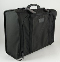 Tumi Black Canvas Suitcase Luggage Classic Style 23.5 x 17 x 9 New - £51.13 GBP