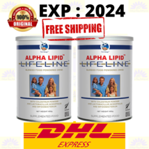 2 X Cans Alpha Lipid Lifeline Colostrum Blended Milk Powder - £111.78 GBP