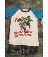 Marvel Super Heros Kids Shirts and Shorts Combo Spiderman Avengers - $29.97