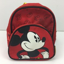 Vintage 90’s The Walt Disney Mickey Mouse Kids Red Parts Backpack - £31.26 GBP