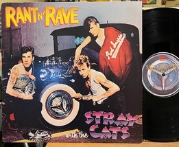 Rant n&#39; Rave with the Stray Cats Vinyl LP EMI ST-17102 VG++ 1st Press Sexy + 17 - £8.80 GBP