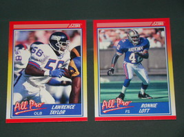 Trading/Sports Cards   Score 1990 Nfl Series 2   Lawrence Taylor / Ronnie Lott - £4.50 GBP