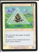 True Believer Onslaught Foil 2002 Magic The Gathering Card NM - £23.59 GBP
