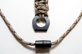 Breakaway Fire Starter Necklace With Extra Camo 550 Paracord Survival Cord - £8.30 GBP