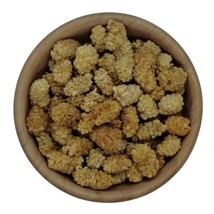 Dried Organic Mulberries Pure Raw White  Mulberry fruits Morus alba 85g-2.99oz - £12.67 GBP