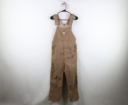 Vintage 70s Oshkosh B&#39;Gosh Womens Medium Distressed Corduroy Overalls Br... - $98.95