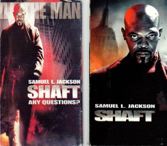 SHAFT -Samuel L. Jackson ( 2 - VHS Video Tape Movies) - £4.55 GBP