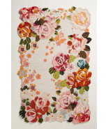 Abstract Colorful Flower Rugs, Acrylic Rugs, Colorful Abstract Rugs, Mod... - $410.00+